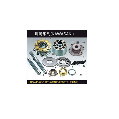 buy Precision Engineered Kawasaki K3V Series Hydraulic Pump Parts with One Year Warranty for Excavator Hydraulic Components online manufacture