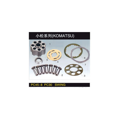 kopen OEM Komatsu PC45-8, PC30 Hydraulische pomponderdelen met constructie van staal, ijzer en koper en een garantie van een half jaar online manufacture