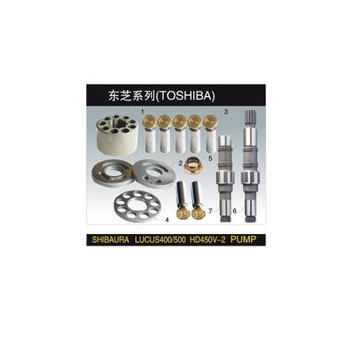 buy Precision Engineered Toshiba Hydraulic Pump Parts with Steel Iron and Copper Construction and Half Year Warranty online manufacture