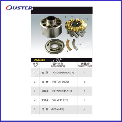 acheter Pièces de pompe hydraulique AMC30 : composants de précision en acier, fer et cuivre avec garantie de six mois online manufacture